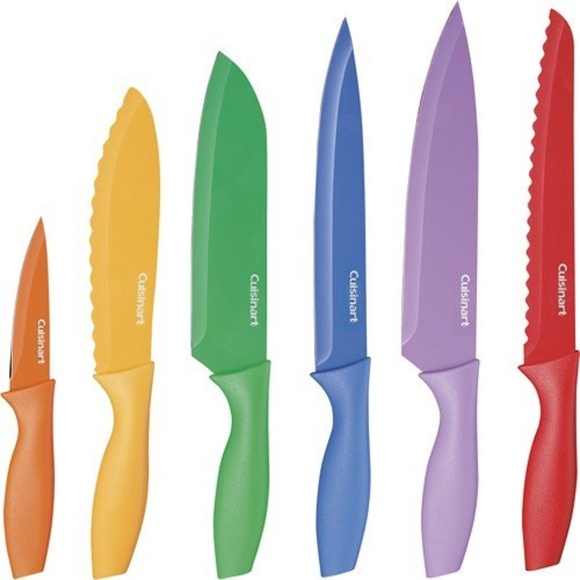 Cuisinart Kitchen Cuisinart Rainbow Knife Set Nwt Poshmark